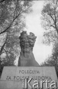 1989, Bielsko-Biała, Polska.
Pomnik 