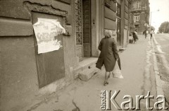 1989, Polska.
Wybory parlamentarne - plakat NSZZ 