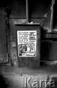 1990, Kraków, Polska
Plakat Federacji Anarchistycznej wzywający na manifestację przeciwko polityce społecznej i gospodarczej przez rząd Tadeusza Mazowieckiego.
Fot. Piotr Dylik, zbiory Ośrodka KARTA