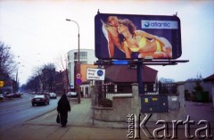 2003, Kraków, Polska.
Billboard reklamowy firmy bieliźnianej.
Fot. Piotr Dylik, zbiory Ośrodka KARTA