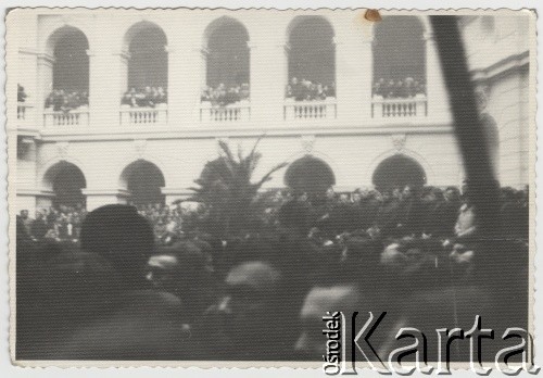 Marzec 1968, Warszawa, Polska.
Wydarzenia marcowe na Politechnice Warszawskiej.
Fot. NN, zbiory Ośrodka KARTA