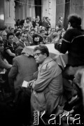 20.11.1980, Gdańsk, Polska.
Zebranie plenarne delegatów Regionu Gdańskiego NSZZ 