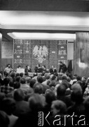 20.11.1980, Gdańsk, Polska.
Zebranie plenarne delegatów Regionu Gdańskiego NSZZ 