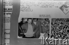 22.03.1981, Gdańsk, Polska.
Pogotowie strajkowe po wydarzeniach bydgoskich (pobicie działaczy NSZZ 