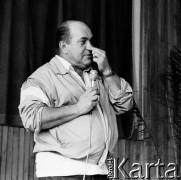 12.04.1989, Gdańsk, Polska.
Uniwersytet Gdański, Jacek Kuroń jako gość spotkania pod hasłem: 