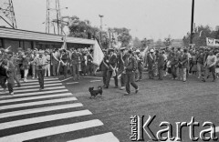 12.05.1989, Gdańsk, Polska.
Uroczystość przywrócenia Gdańskiej Stoczni 