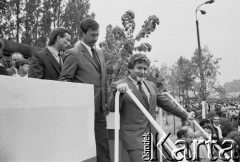 12.05.1989, Gdańsk, Polska.
Uroczystość przywrócenia Gdańskiej Stoczni 