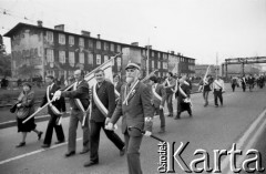 12.05.1989, Gdańsk, Polska.
Uroczystość przywrócenia Gdańskiej Stoczni 