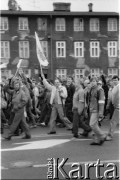 12.05.1989, Gdańsk, Polska.
Uroczystość przywrócenia Gdańskiej Stoczni 