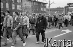 12.05.1989, Gdańsk, Polska.
Uroczystość przywrócenia Gdańskiej Stoczni 
