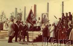 3.05.1981, Szczecin, Polska.
Uroczystość poświęcenia sztandaru NSZZ 