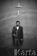 1.09.1980, Gdańsk-Wrzeszcz, Polska.
Lech Wałęsa w nowo otrzymanym od władz miasta lokalu przy ul. Marchlewskiego 13 - siedzibie NSZZ 