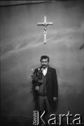 1.09.1980, Gdańsk-Wrzeszcz, Polska.
Lech Wałęsa w nowo otrzymanym od władz miasta lokalu przy ul. Marchlewskiego 13 - siedzibie NSZZ 