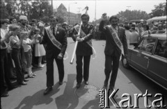 28.06.1981, Poznań, Polska.
Delegacja NSZZ 