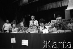 10-12.07.1981, Tarnów, Polska.
I Walne Zebranie Delegatów NSZZ 