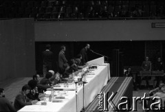 5-10.09.1981, Gdańsk, Polska.
Pierwsza tura I Krajowego Zjazdu Delegatów NSZZ 