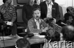 5-10.09.1981, Gdańsk, Polska.
Obrady pierwszej tury I Krajowego Zjazdu Delegatów NSZZ 