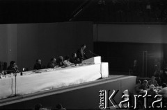 5-10.09.1981, Gdańsk, Polska.
Pierwsza tura I Krajowego Zjazdu Delegatów NSZZ 