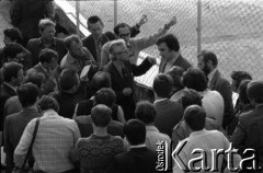 Wrzesień 1981, Gdańsk, Polska.
Uczestnicy I Krajowego Zjazdu Delegatów NSZZ 