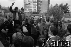 Wrzesień 1981, Gdańsk, Polska.
Uczestnicy I Krajowego Zjazdu Delegatów NSZZ 