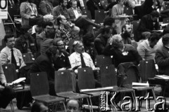 5-10.09.1981, Gdańsk, Polska.
Pierwsza tura I Krajowego Zjazdu Delegatów NSZZ 
