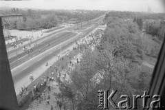 1.05.1983, Kraków, Polska.
Nowa Huta, niezależna manifestacja. 
Fot. Witold Górka, zbiory Ośrodka KARTA