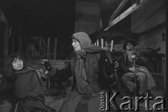 Marzec 1982, Łódż, Polska.
Teatr im. Stefana Jaracza. Przedstawienie 