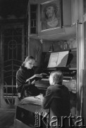 Kwiecień 1982, Łódź, Polska.
Teatr im. Stefana Jaracza. Przedstawienie 