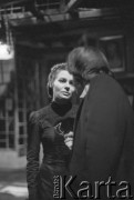 Kwiecień 1982, Łódź, Polska.
Teatr im. Stefana Jaracza. Przedstawienie: 