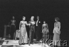 Maj 1982, Kraków, Polska.
Państwowa Wyższa Szkoła Teatralna. Przedstawienie: 