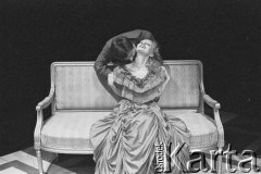Maj 1982, Kraków, Polska.
Państwowa Wyższa Szkoła Teatralna. Przedstawienie: 