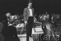 Maj 1982, Kraków, Polska.
Państwowa Wyższa Szkoła Teatralna. Przedstawienie: 