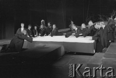 Marzec 1986, Kraków, Polska.
Teatr im. Juliusza Słowackiego. Przedstawienie: 