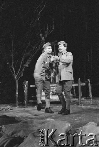 Listopad 1982, Łódź, Polska.
Teatr im. Stefana Jaracza. Przedstawienie 