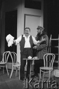 Listopad 1982, Łódź, Polska.
Teatr im. Stefana Jaracza. Przedstawienie 