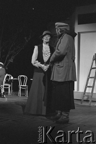Listopad 1982, Łódź, Polska.
Teatr im. Stefana Jaracza. Przedstawienie 
