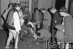 Listopad 1982, Łódź, Polska.
Teatr im. Stefana Jaracza. Przedstawienie 