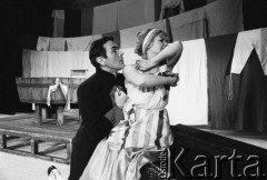 Luty 1983, Łódź, Polska.
Teatr im. Stefana Jaracza, przedstawienie 