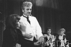 Marzec 1983, Łódź, Polska.
Teatr im. Stefana Jaracza. Przedstawienie 