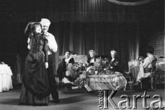 Marzec 1983, Łódź, Polska.
Teatr im. Stefana Jaracza. Przedstawienie 