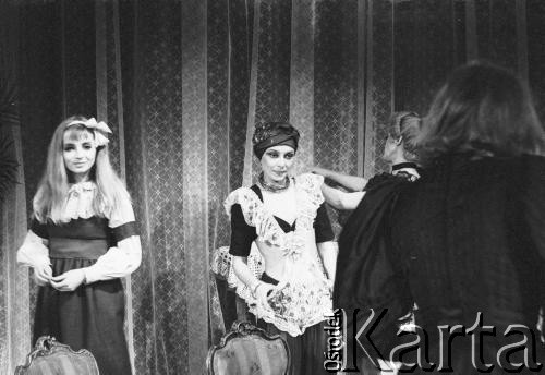 Marzec 1983, Łódź, Polska.
Teatr im. Stefana Jaracza. Przedstawienie 