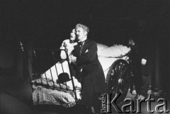 Marzec 1983, Łódź, Polska.
Teatr im. Stefana Jaracza. Przedstawienie 