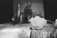 Maj 1983, Łódź, Polska.
Teatr im. Stefana Jaracza. Przedstawienie 