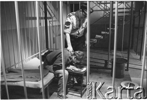 listopad 1983, Łódź, Polska.
Teatr im. Stefan Jaracza. Przedstawienie: 