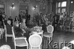 24.06.1984, Kraków, Polska.
Teatr im. Juliusza Słowackiego. Uroczystość zawieszenia portretu Zofi Jaroszewskiej.
Fot. Witold Górka, zbiory Ośrodka KARTA
