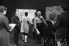 Marzec 1985, Kraków, Polska.
Teatr im. Juliusza Słowackiego. Przedstawienie: Książę Homburg, Heinrich von Kleist. Reżyseria Wojciech Szulczyński. Premiera 9 marca 1985. 
Fot. Witold Górka, zbiory Ośrodka KARTA 

