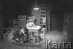 Marzec 1988, Kraków, Polska.
Teatr 38, spektakl 