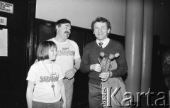 17.04.1989, Warszawa, Polska.
Sąd Wojewódzki w Warszawie. Rozprawa sądowa w sprawie ponownej rejestracji NSZZ 