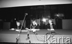 17.04.1989, Warszawa, Polska.
Sąd Wojewódzki w Warszawie. Rozprawa sądowa w sprawie ponownej rejestracji NSZZ 