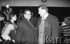 17.04.1989, Warszawa, Polska.
Sąd Wojewódzki w Warszawie. Rozprawa sądowa w sprawie ponownej rejestracji NSZZ 